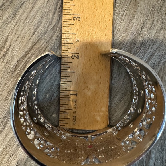 Lauren G Adams Elegant Silver Butterfly Cuff Bracelet - Picture 6 of 9